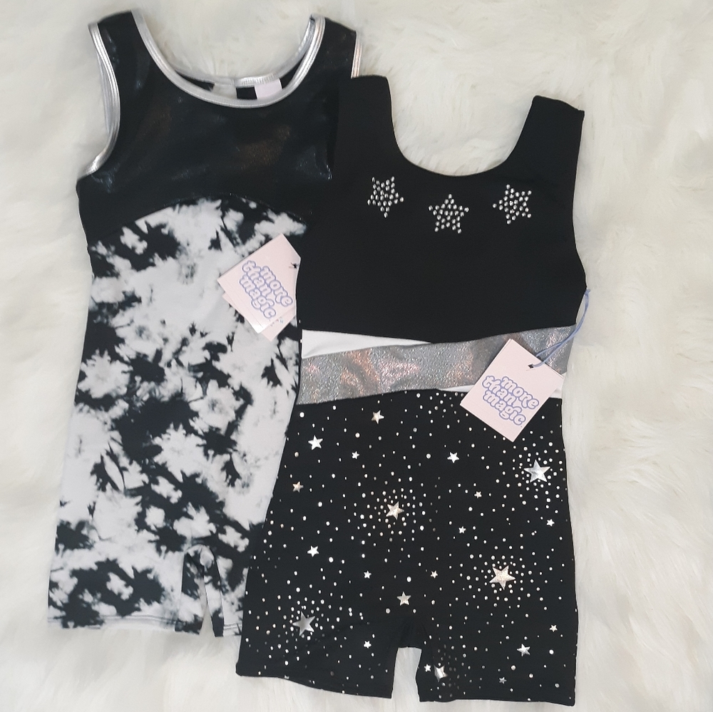 NWT Sz 6/6X More than Magic Biketards